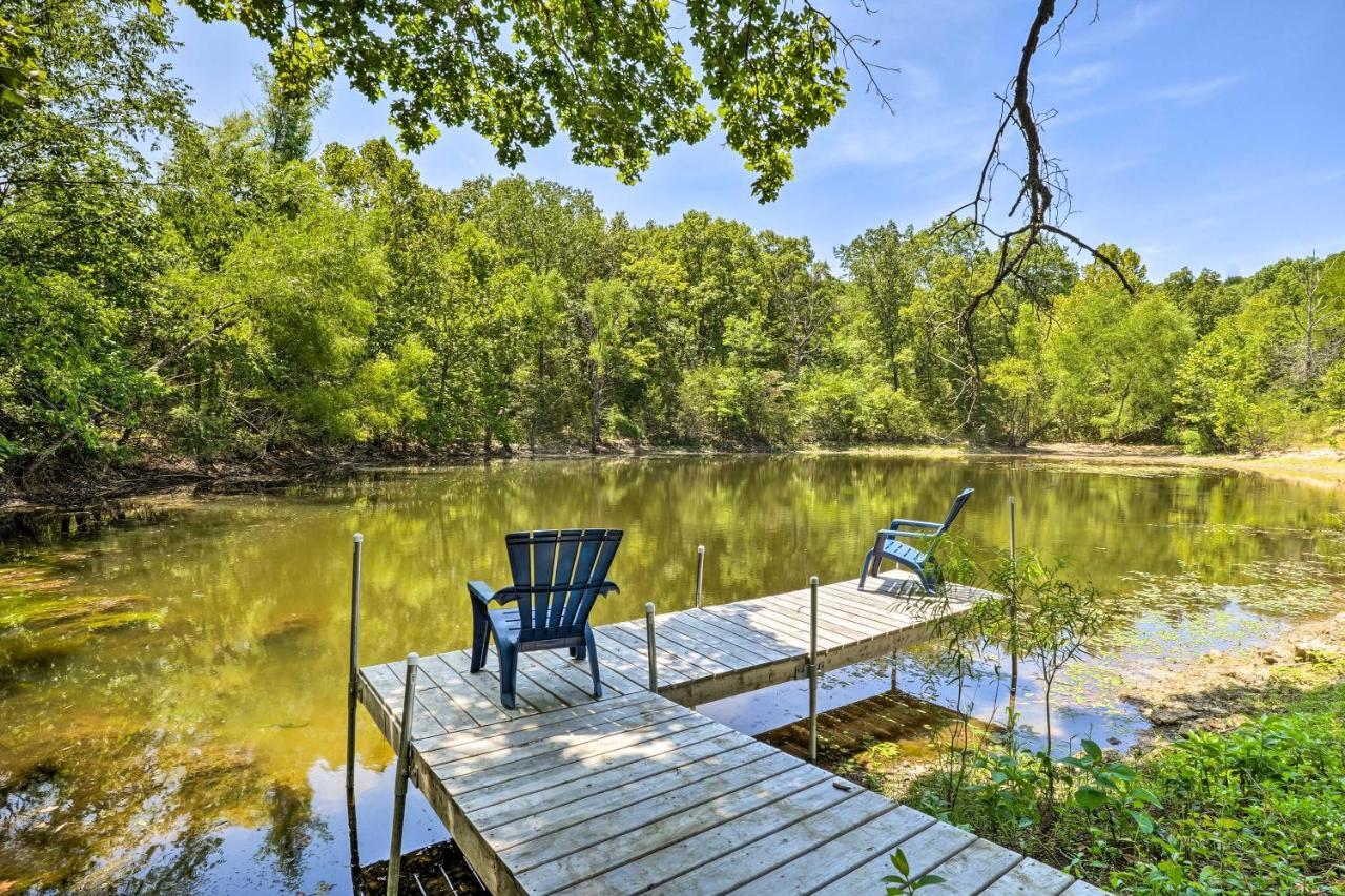 Branson Tiny Home On 52 Acres With Private Lake! Extérieur photo
